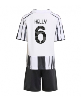 Billige Fotballdrakt Juventus Lloyd Kelly #6 Replika Hjemmedraktsett Barn 2025-26 Kortermet (med bukser)